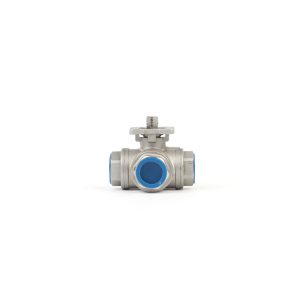 Three-way ball valve