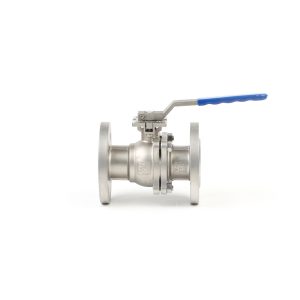 High platform flange ball valve